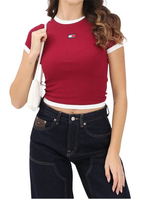 T-shirt corta slim fit Tommy Jeans | DW0DW22575VLC